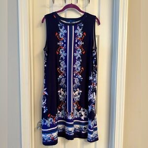 Apt. 9 sleeveless swing dress with pockets